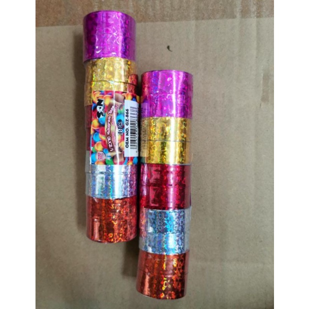

Isolasi Tape Hologram 1/2x10 GZ-866