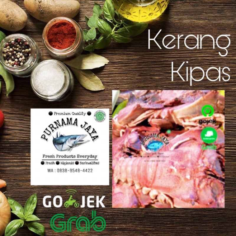 

Kerang Kipas 1kg Fresh Bandung