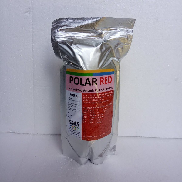 Polar Red 500gr Polared Artemia Instan 500 gr gram Instant Shell Free