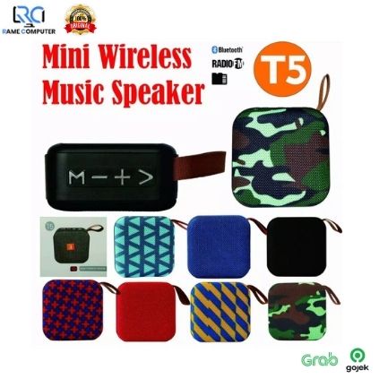 Speaker Mini Bluetooth T5 Portable Wireless Music