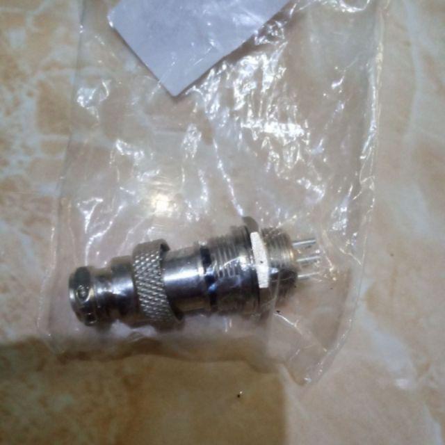[ready Stock] 1set Gx16 5pins Screw Type Electrical Aviation Plug Socket Connector New