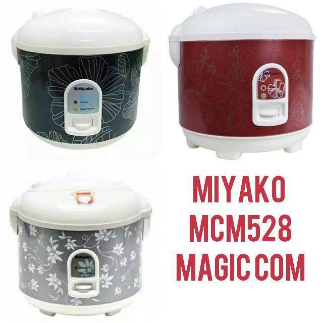 [SUSE] MAGIC COM RICE COOKER MIYAKO 3in1 1.8 LITER 528 PEMANAS PENANAK NASI TERMURAH LW