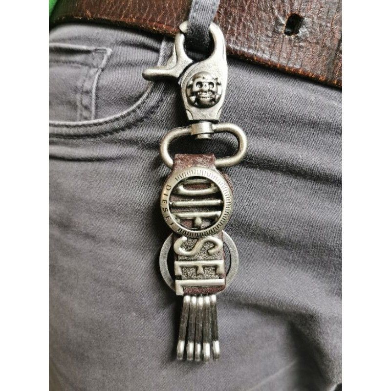 GANTUNGAN KUNCI GENUINE LEATHER  HARLEY DAVIDSON