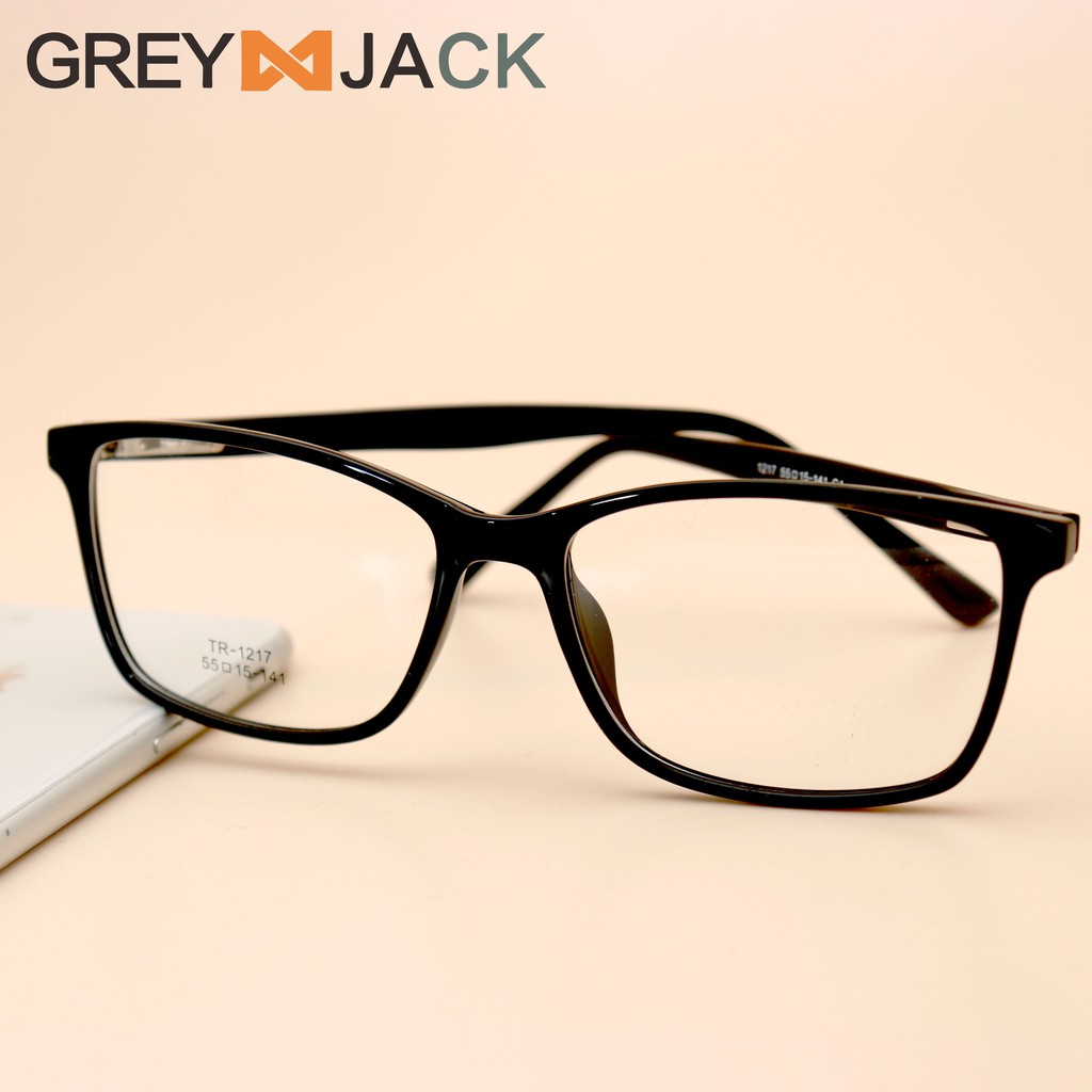

Grey Jack Frame Kacamata Bisa untuk Minus TR90 Pria dan Wanita 1217