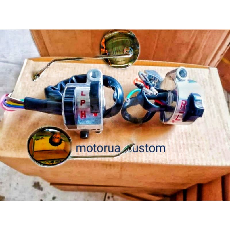 holder set hendle c70 c50 c700 supercub set spion
