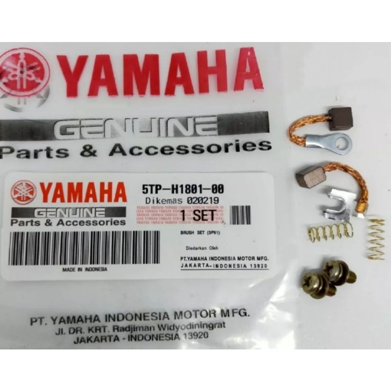 cool kul carbon brush set areng dynamo stater Vixion nva Jupiter z Jupiter mx Mio j Mio GT x ride F1