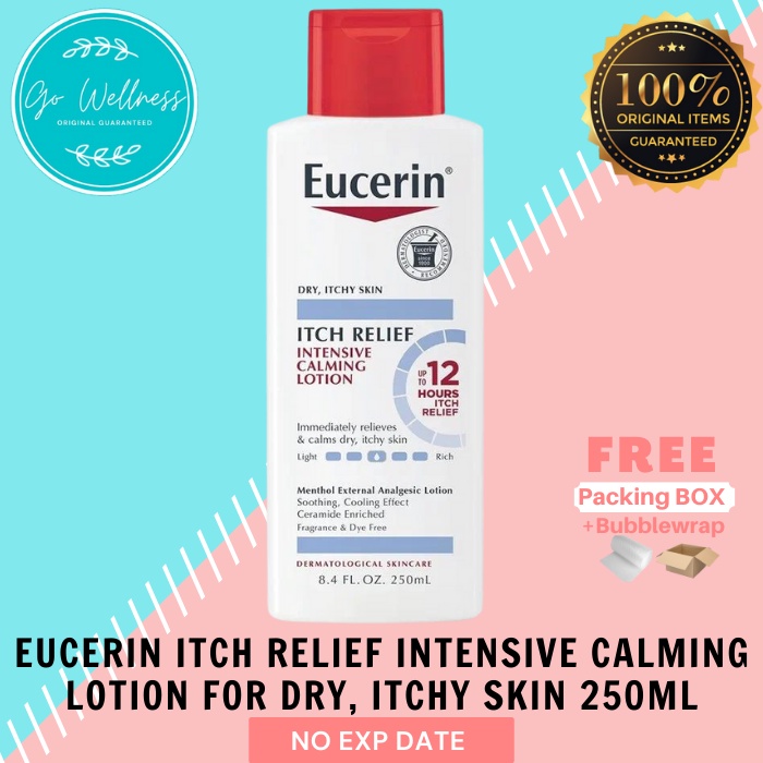 Jual Eucerin Itch Relief Intensive Calming Lotion 250ml Shopee Indonesia