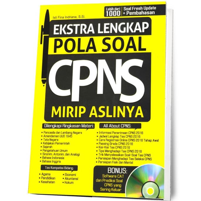 

cod Buku Seru - Ekstra Lengkap Pola Cpns Mirip Aslinya laris