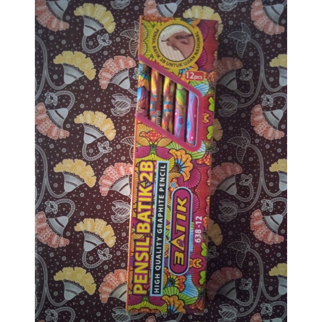 pensil 2B joyko motif