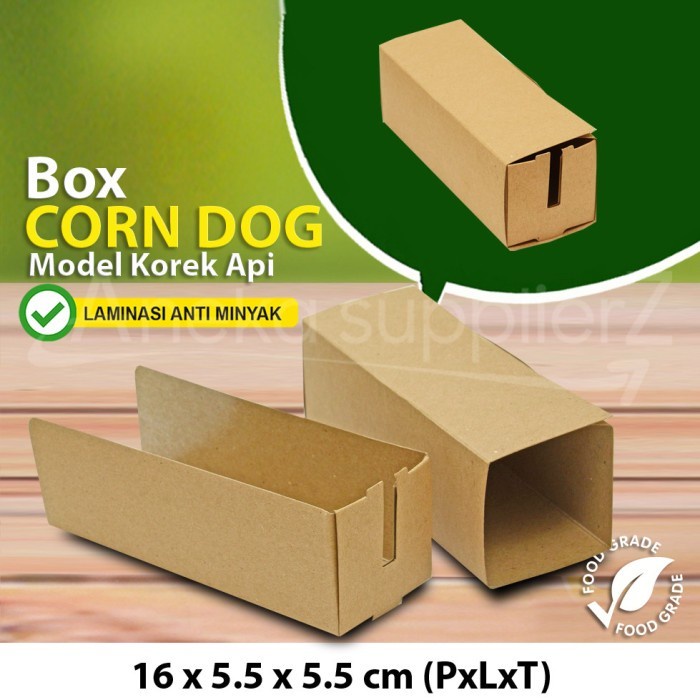 Kotak CornDog - Box Corndog - Dus Corn Dog