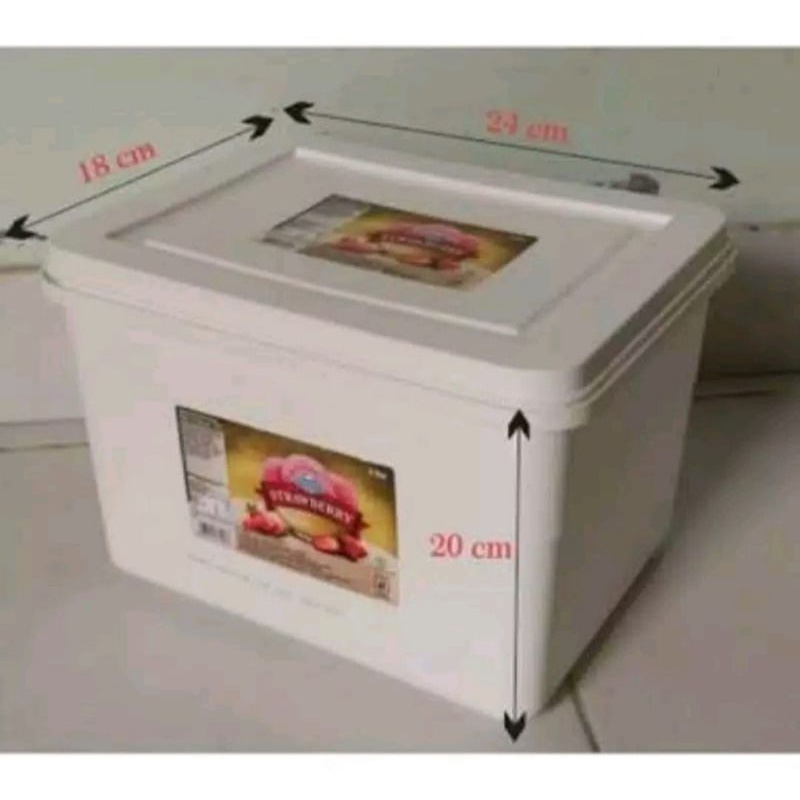 box ex ice cream 8 liter
