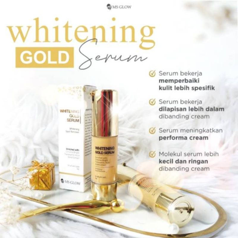 MS glow gold whitening glow serum / serum gold ms glow / serum gold whitening MS glow /serum ms glow