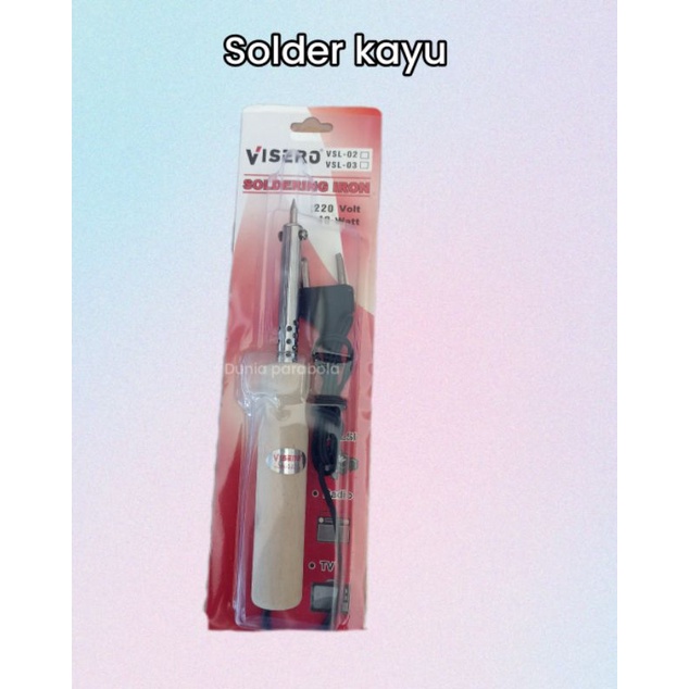 Solder GOOT 60Watt Solder GOOT 40watt solder Kayu 40 watt Solder Plastik Visero 60 Watt