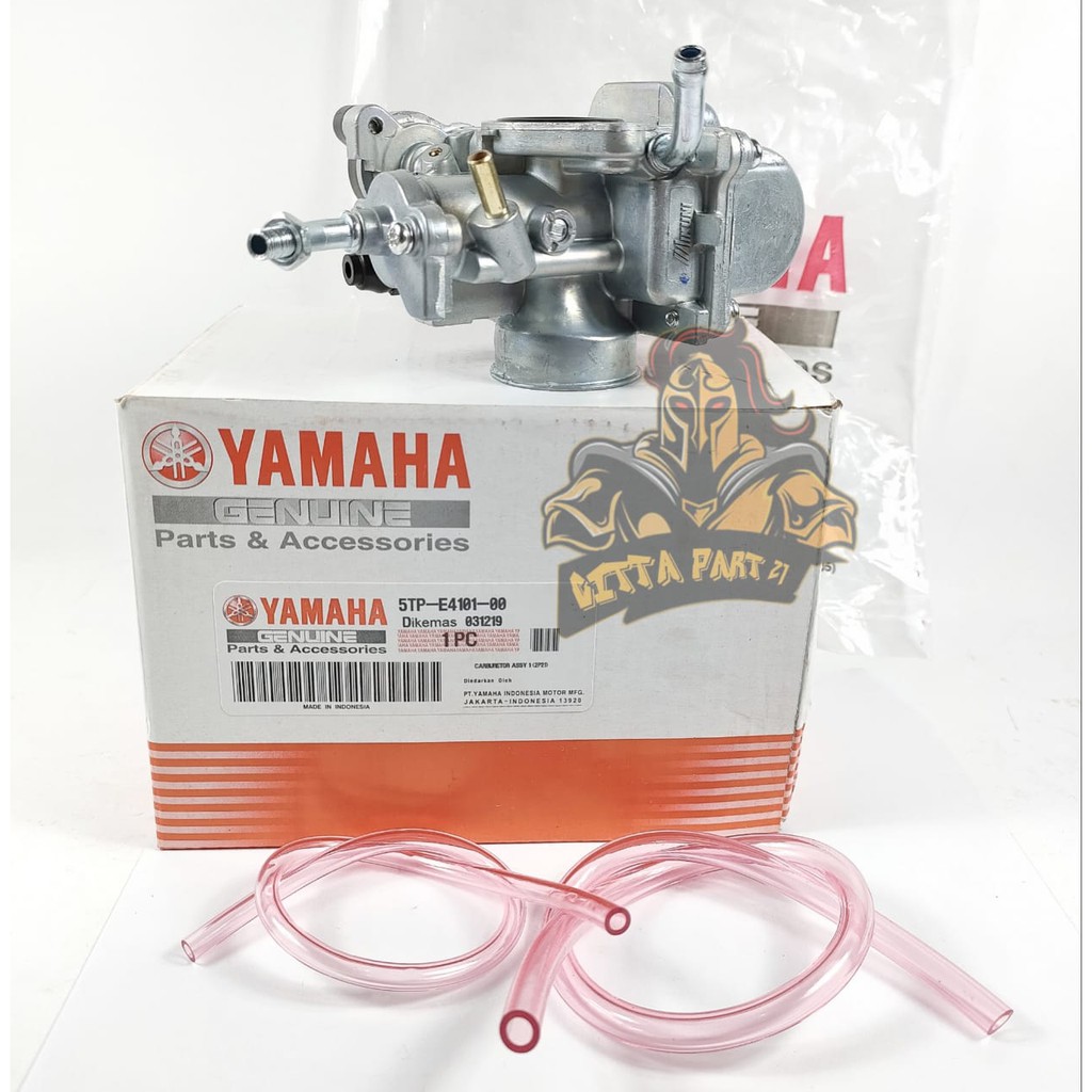 KARBURATOR YAMAHA MIKUNI 5TP KUALITAS ASLI ORIGINAL YAMAHA PASTI PRESISI TIDAK BANJIR LANGSUNG LANGSAM TARIKAN MANTAP AWET DAN DIJAMIN MANTAP VEGA R NEW/VEGA R LAMA/JUPITER Z LAMA/JUPITER Z BURHAN KUALITAS ORI-8