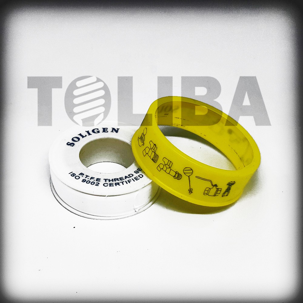 isolasi kran air selotip air / seltip seal tipe seal tape pipa air solasi / isolasi air