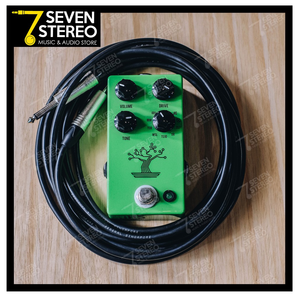 JHS PEDALS BONSAI 9 WAY SCREAMER OVERDRIVE EFFECTS PEDAL