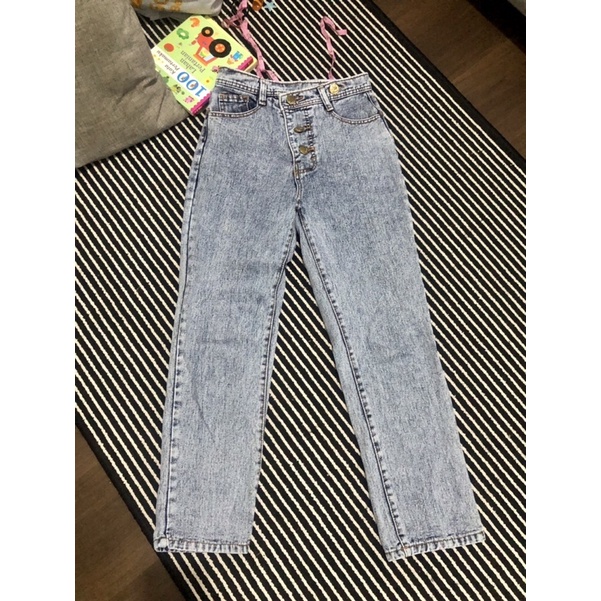 benefit boyfriend mom jeans