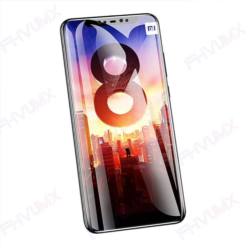 9D Anti-Burst Tempered Glass For Xiaomi Mi 8 SE A2 Lite Mix 2 2S 3 Screen Protector On Mi6 6X Max 2 3 Protective Glass Film Case