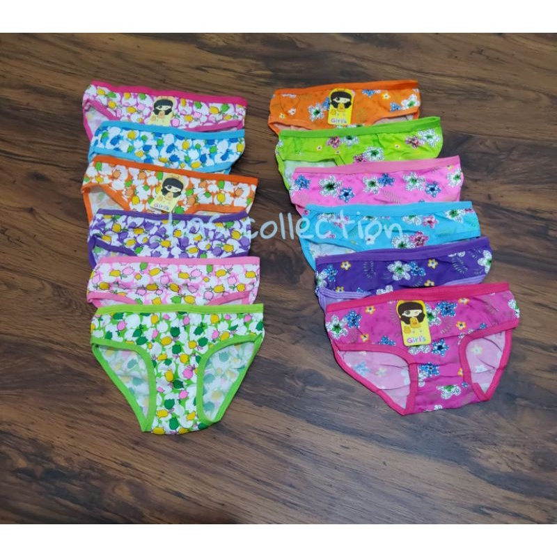 Celana Dalam Anak Cewek / CD anak Perempuan motif