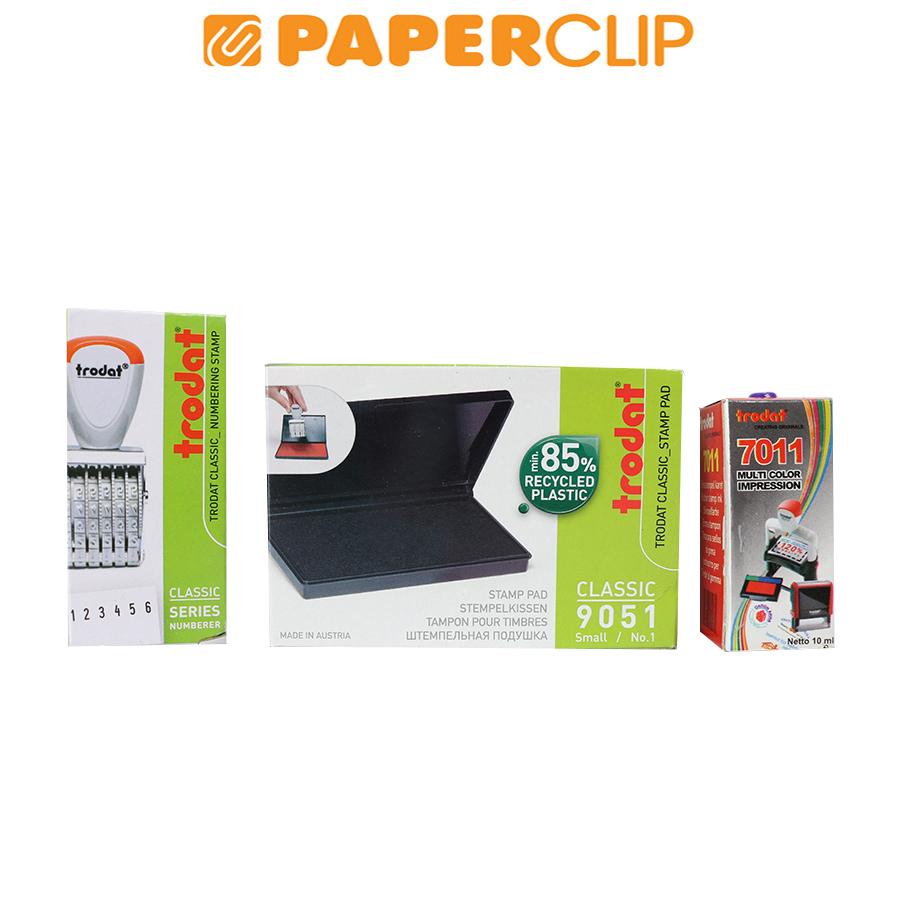 

STAMP TRODAT NUMERATOR +BAK STAMP+TINTA VIOLET