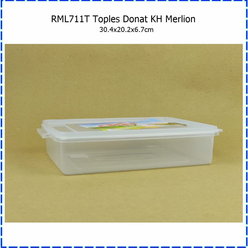 RML711T Tempat Donat/Toples Donat/Toples Penyimpanan KH Merlion