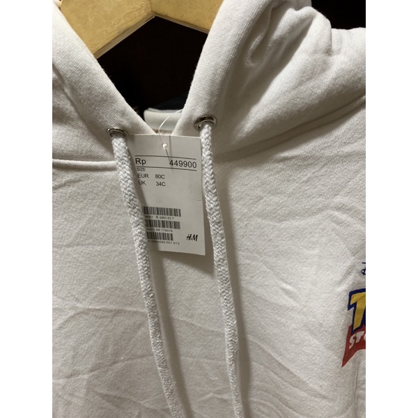 HOODIE HnM TOY STORY WHITE