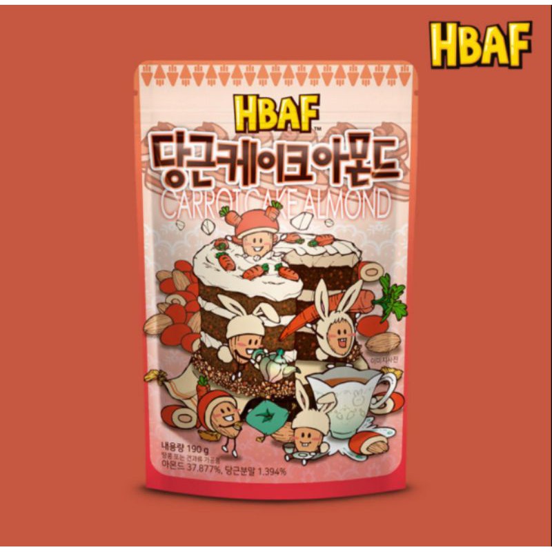 

(PO ) HBAF TOM FARM 1982 ALMOND CARROT CAKE 180gr