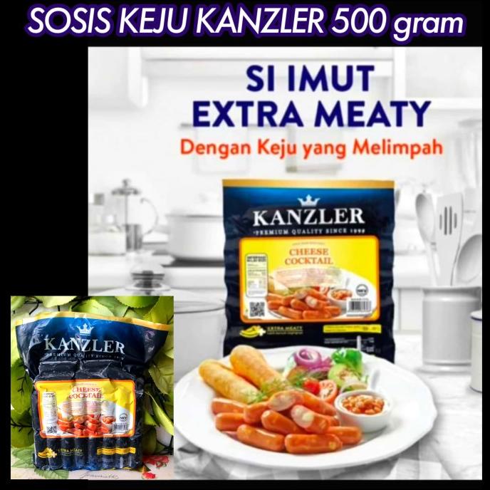 

windytriastuti13 Sosis Keju Kanzler Cheese Cocktail 500 gram Sosis Cimory TERLARIS TERPERCAYA ORIGINAL