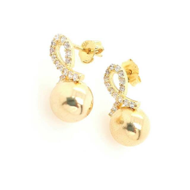 Anting Fashion AntingbEmas 17 K - Murah 3.4gr - 3565