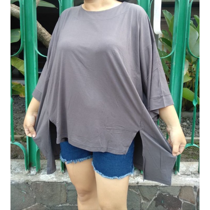 (LD 180cm) BIGSIZE BLOUSE JUMBO OVERSIZE KAOS JUMBO KAOS BIGSIZE