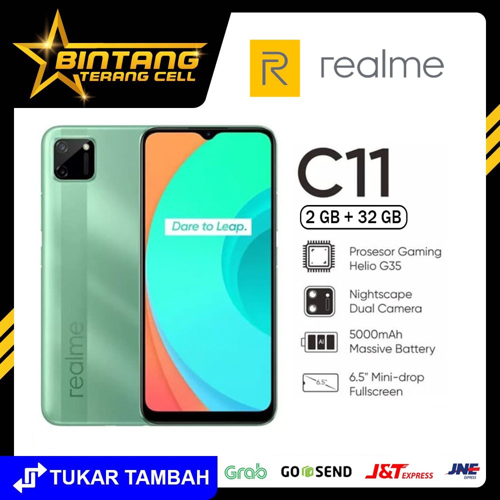 REALME C11 RAM 3 32 / RAM 2 32 GARANSI RESMI Shopee Indonesia