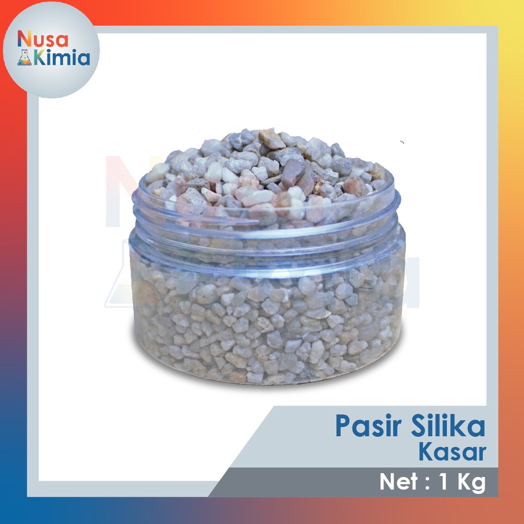 Pasir Silika Kasar / Pasir Silica Kasar / Pasir Silika Filter 1 Kg