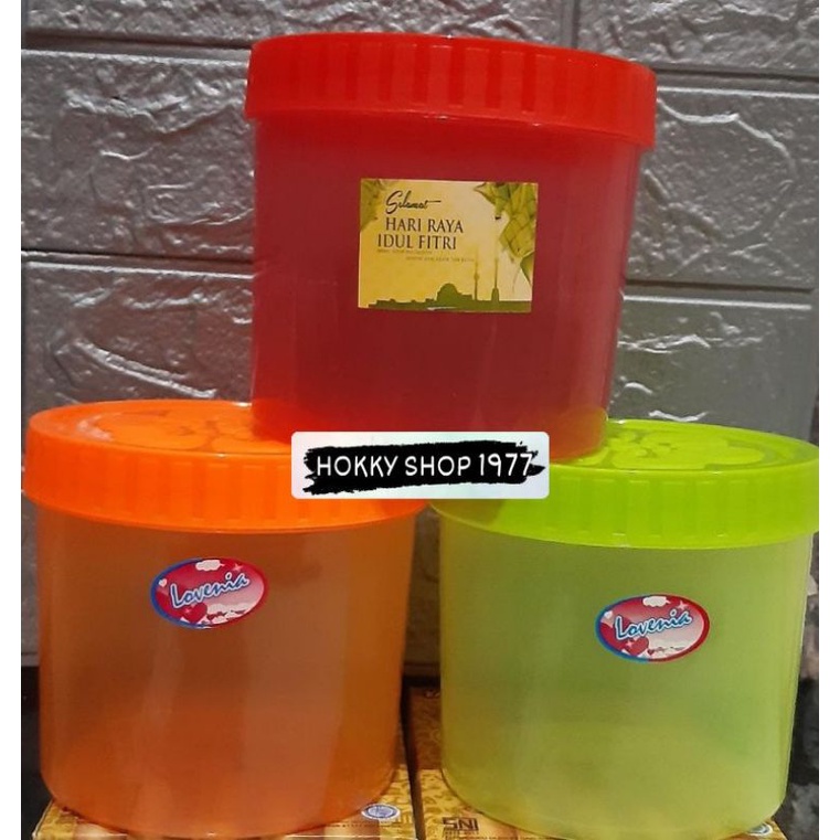 Toples kue 1000ml karakter lucu