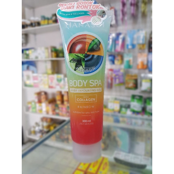 Hanasui Body SPA Rainbow 300 ml / Scrub Hanasui