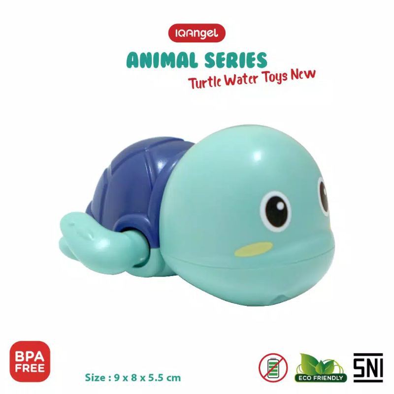 TOYS | IQ Angel / iqangel Turtle Water Toys New / Mainan Putar Bayi / Mainan Mandi Bayi