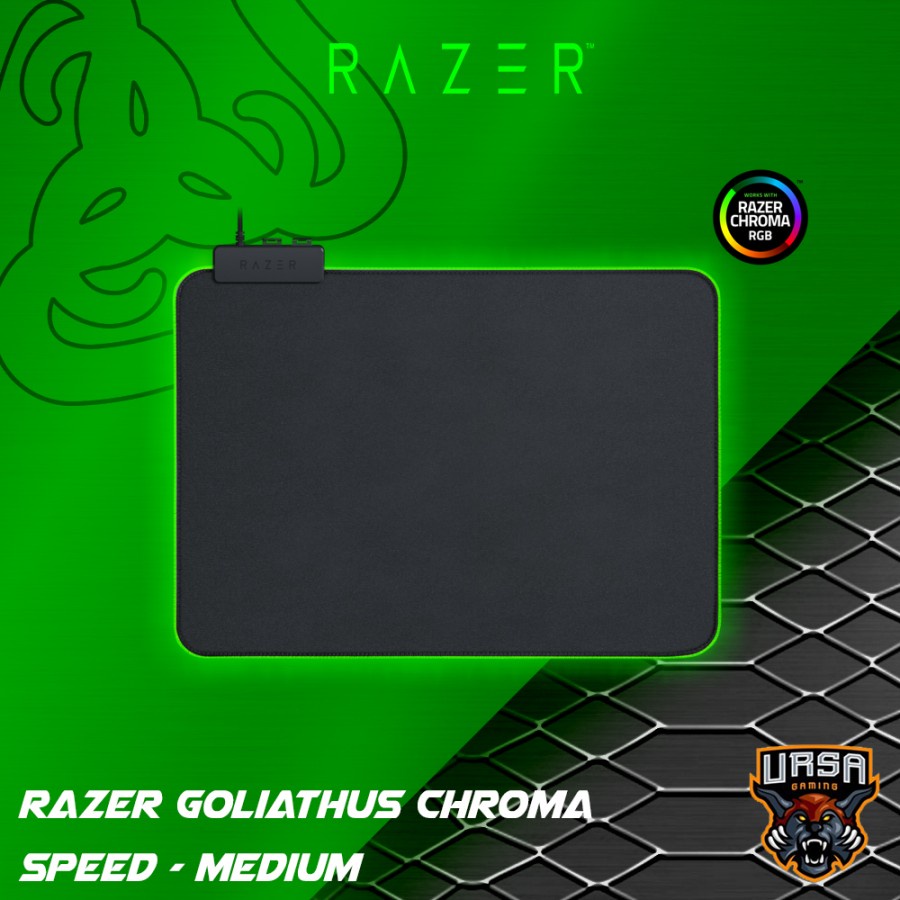 Mousepad Razer Goliathus Chroma Medium - RGB - Gaming - Garansi Resmi