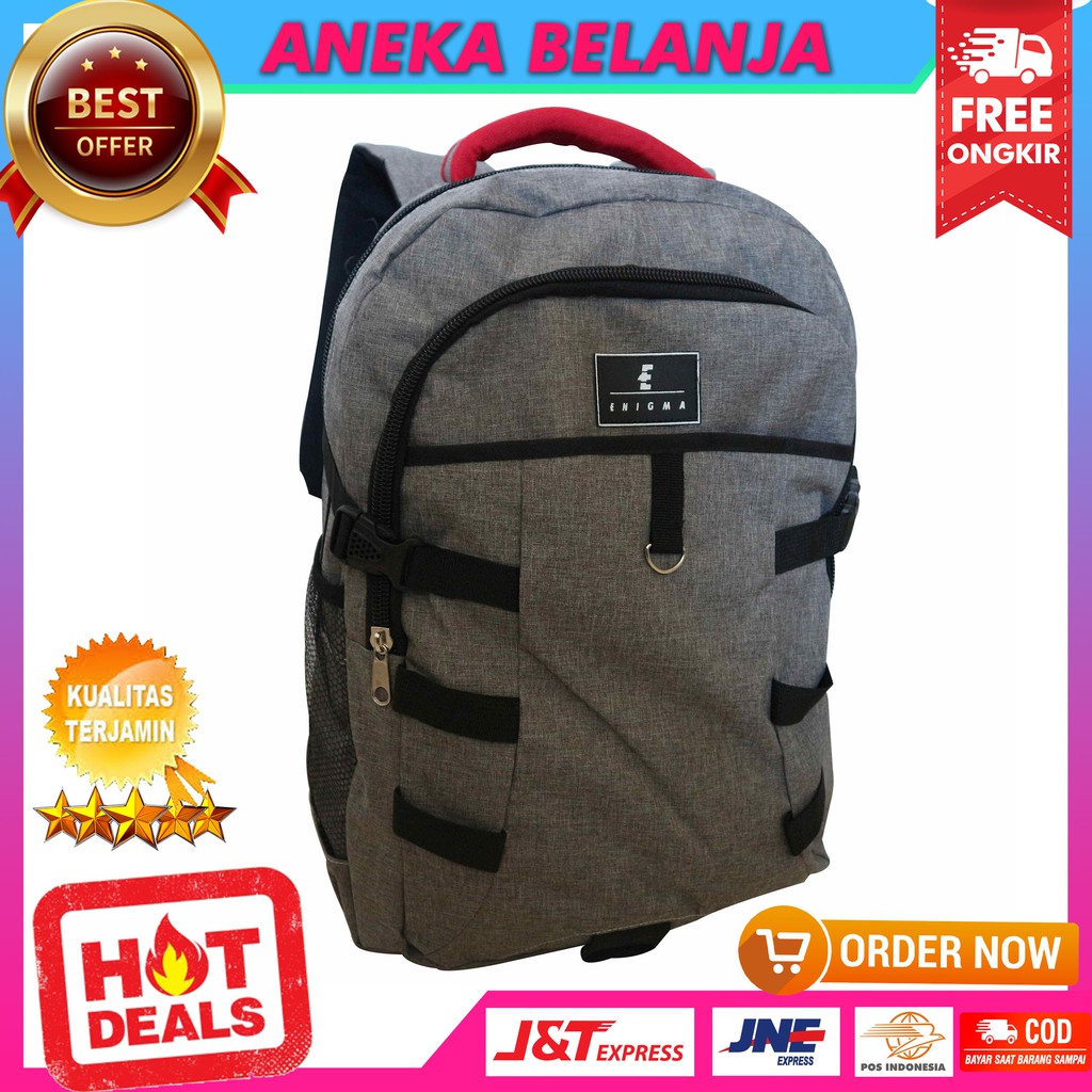 New Arrival Backpack Keren Casual Khusus Cowok Fashionable Trendy Kece Tas Multifungsi Terbaru Murah