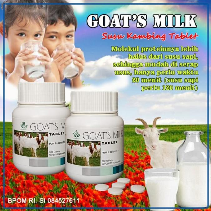 

[COD] Susu Kambing Goat's Milk tablet 150tab Diamond Interest permen susu [COD]