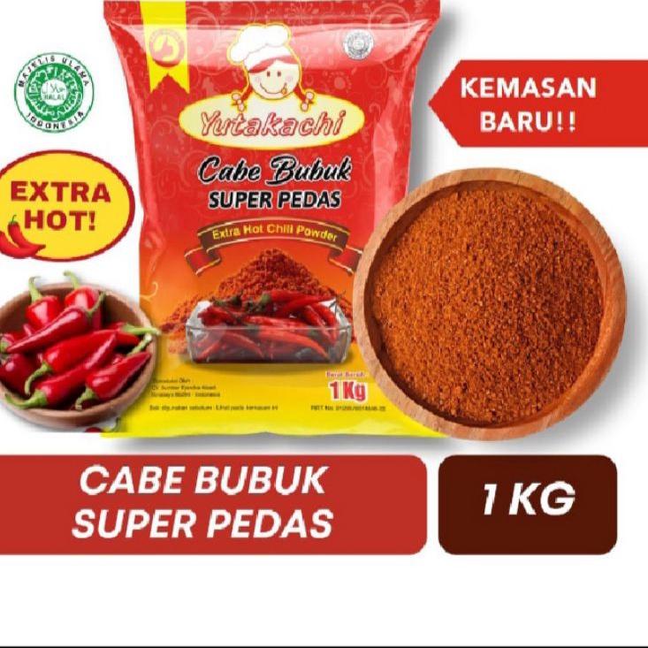

Terbaik tercabe bubuk super pedas yutakachi 1 kg