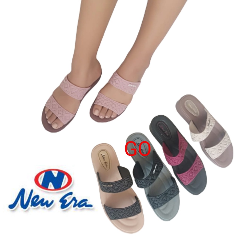 gos SANDAL SLOP KARET NEW ERA LB E 15132 SIZE 36-40