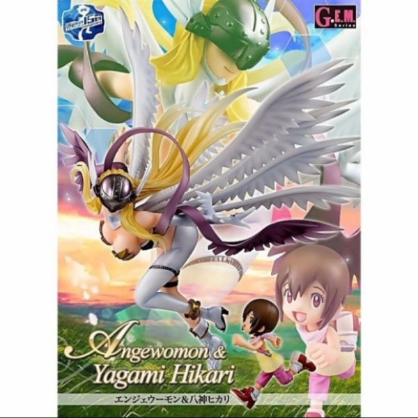 Jual Megahouse GEM Digimon Angewoman and Yagami Hikari Original Figure Limited