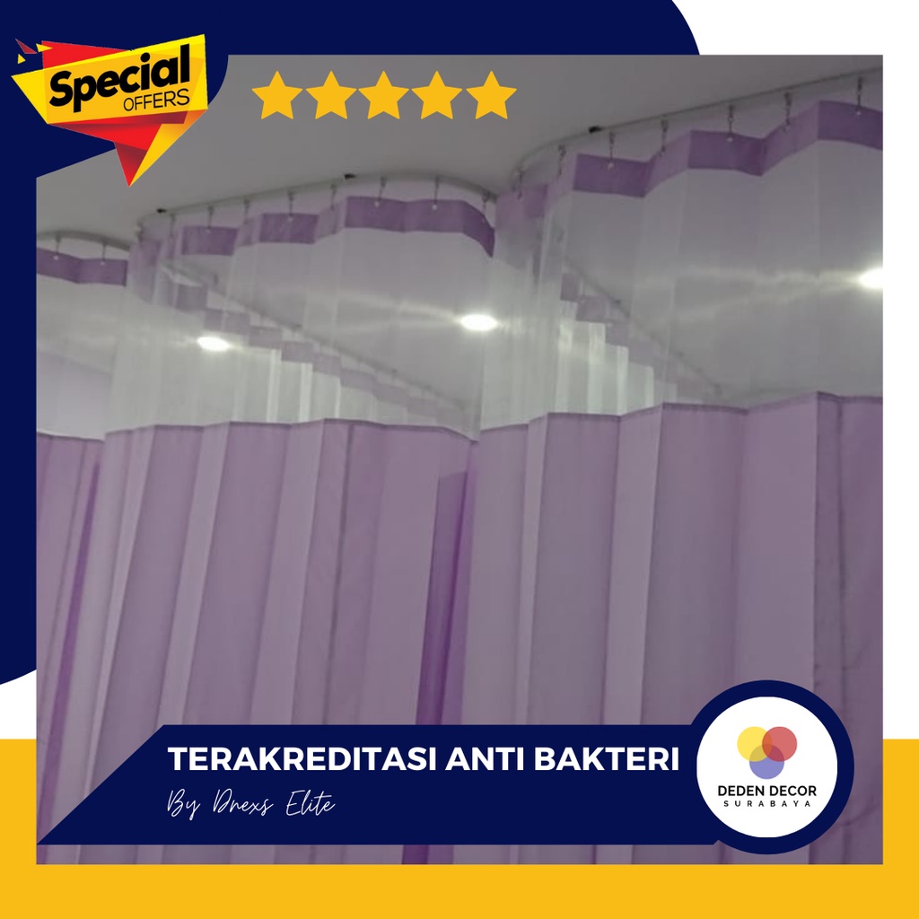 Gorden Rumah Sakit Semi PVC Anti Air
