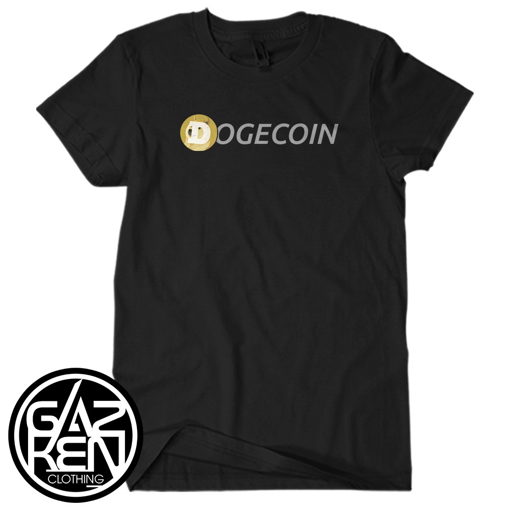 Kaos Dogecoin Doge Token Crypto Mining Gazken Baju Distro Soft Cotton Combed