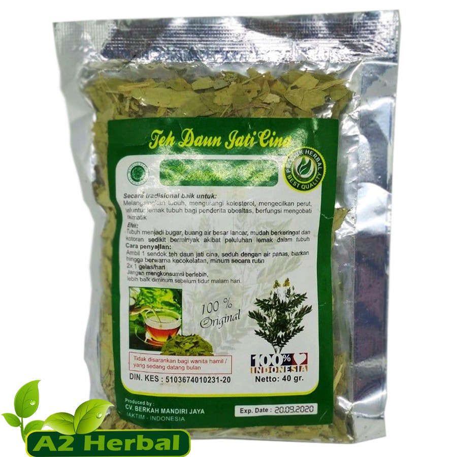 

Teh Daun Jati Cina Curah Kencono Sari | Jaticina Sliming Leaf 40gr