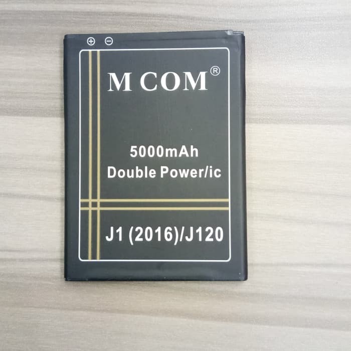 Battery Batre Baterai Double Power Mcom Samsung J1 2016 J120 J120F