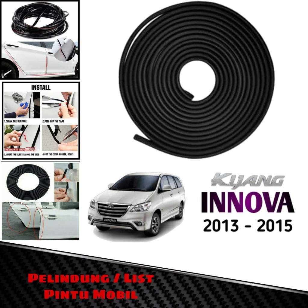 LIST KARET PINTU MOBIL KIJANG INNOVA 2013 -2015