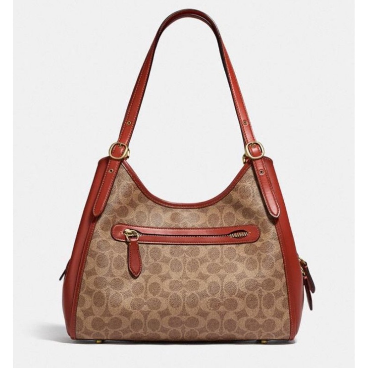 Coach Lori Shoulder Bag In Signature Canvas (C4825)