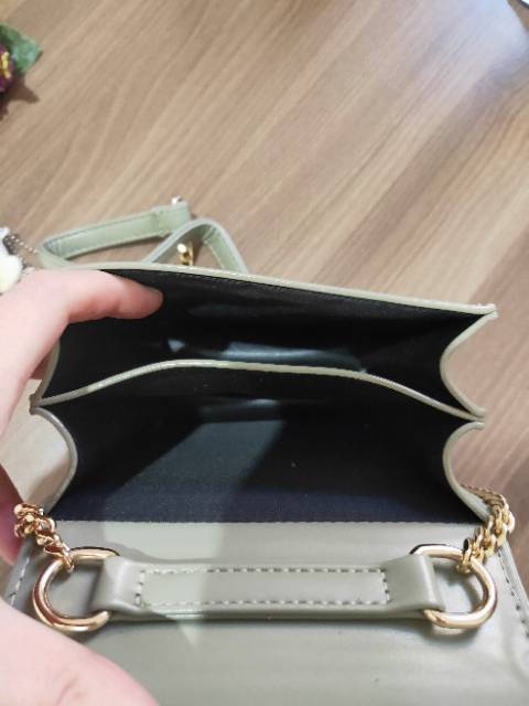 (COD) tas wanita selempang bahan kulit handbag lucu kecil fashion impor murah