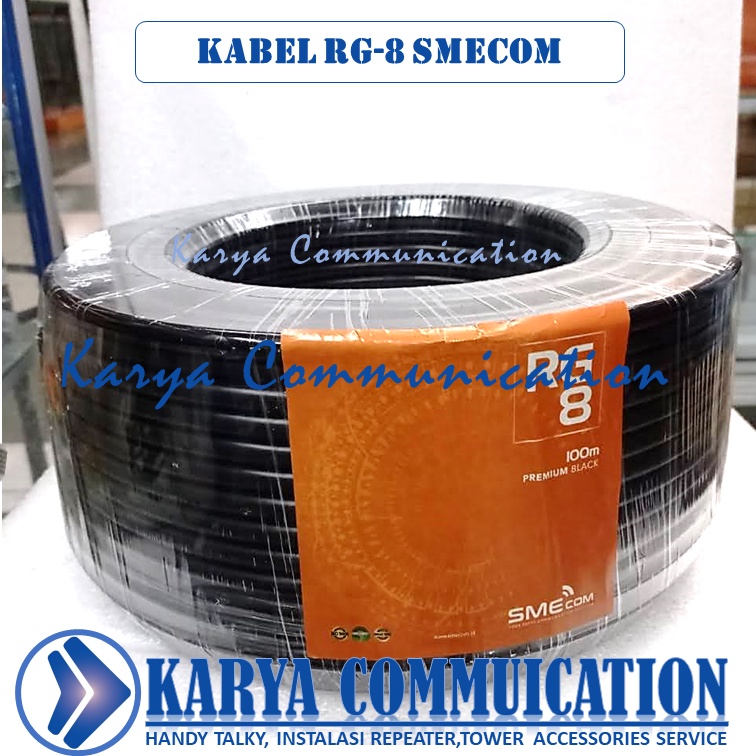 Kabel Rg-8 Serabut Full tembaga Coax SMEcom