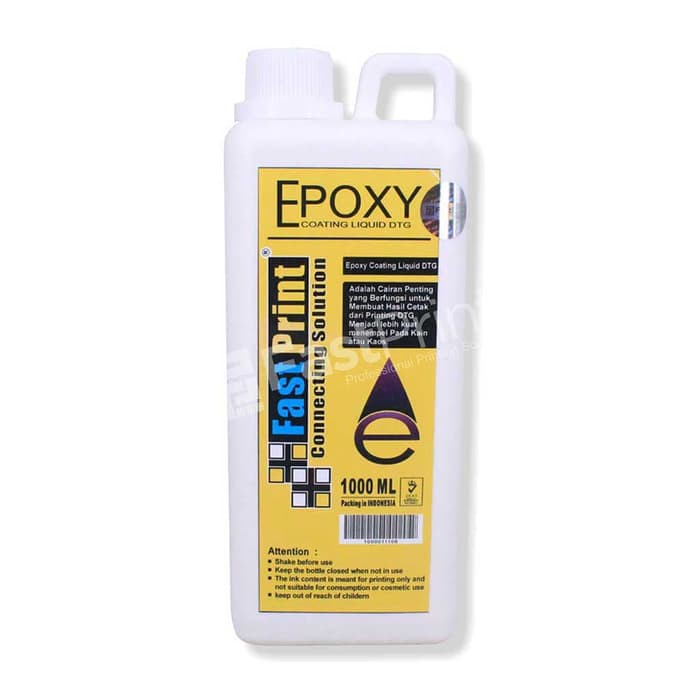 Jual Cairan Epoxy (Apoxy) Printer DTG Cairan Penguat Sablon 1000ML Murah
